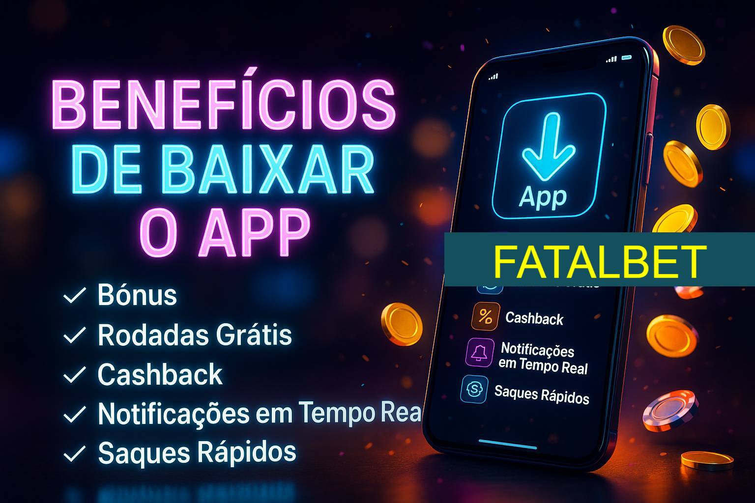 Benefícios do App