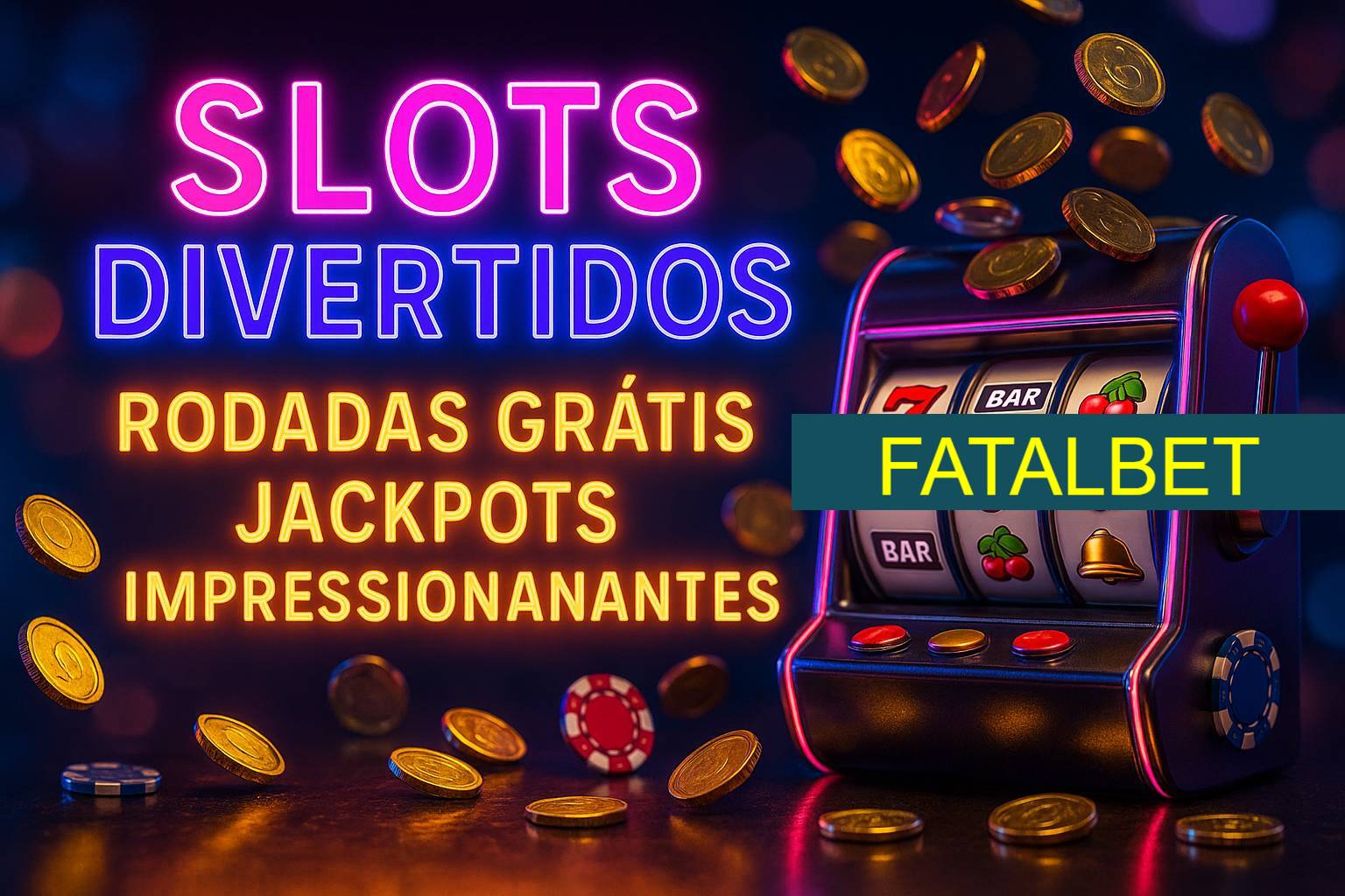 Diversos jogos de caça-níqueis